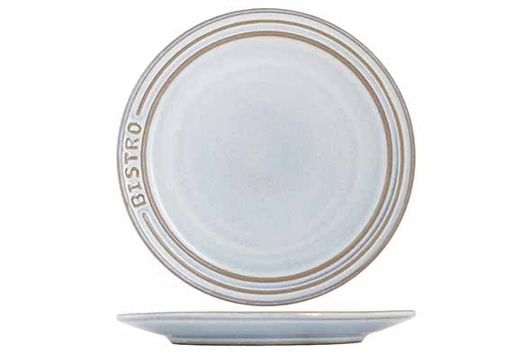 Тарелка мелкая d 21 см h 1,5 см, Bistro Vintage White