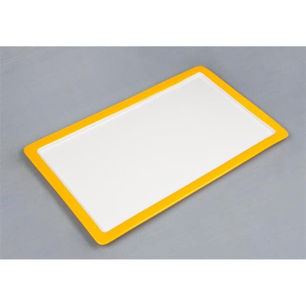 Гастроемкость 1/1*20 (53*32,5*2 см), желтая/белая фарфор, P.L. Proff Cuisine NEW