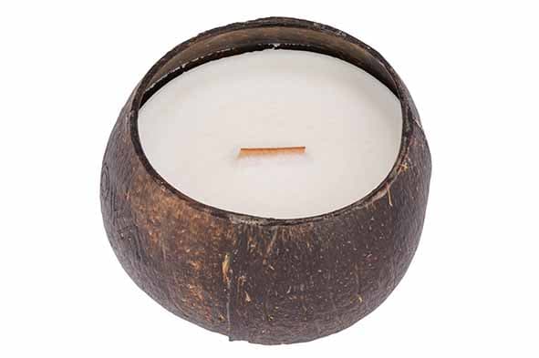 Свеча D12CM COCONUT & LIME SCENT "аромат кокоса и лайма"