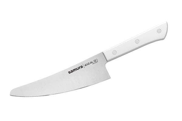 SHR-0083W/K Нож кухонный "Samura HARAKIRI" малый Шеф 166 мм, корроз.-стойкая сталь, ABS пластик