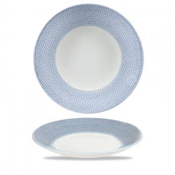 Тарелка глубокая Isla Spinwash Ocean Blue, 28.1 см H: 3.7 см