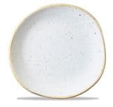 Тарелка мелкая "Волна" d18,6 см, без борта, Stonecast, цвет Barley White