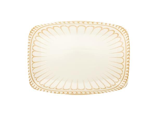 Блюдо прямоугольное 32 см Stoneware Lotus