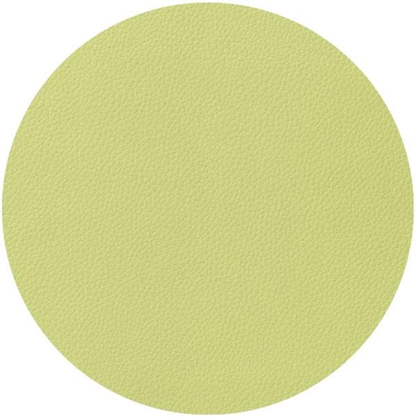 Салфетка подстановочная (коастер) d 10 см, искуств. кожа (ПУ), декор beige, LAV