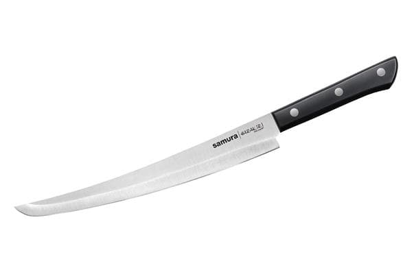SHR-0046BT/K Нож кухонный "Samura HARAKIRI" слайсер Tanto 230 мм, корроз.-стойкая сталь, ABS пластик