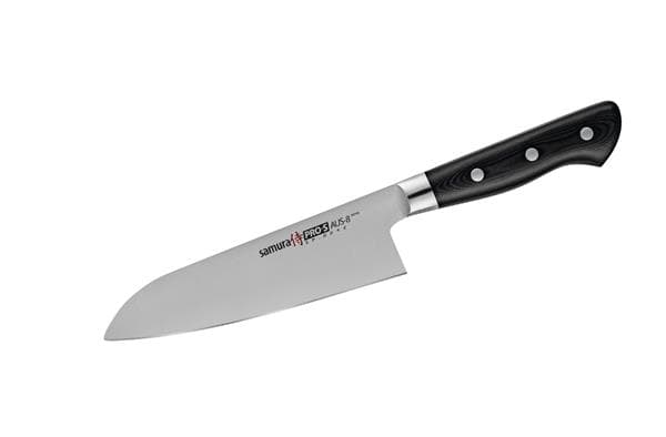 SP-0095/K Нож кухонный "Samura Pro-S" Сантоку 180 мм, G-10