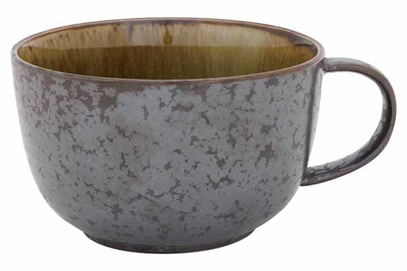 Суповая чашка с ручкой/ кружка 500 мл, d 12,5 см h 8 см, Elements Mineral