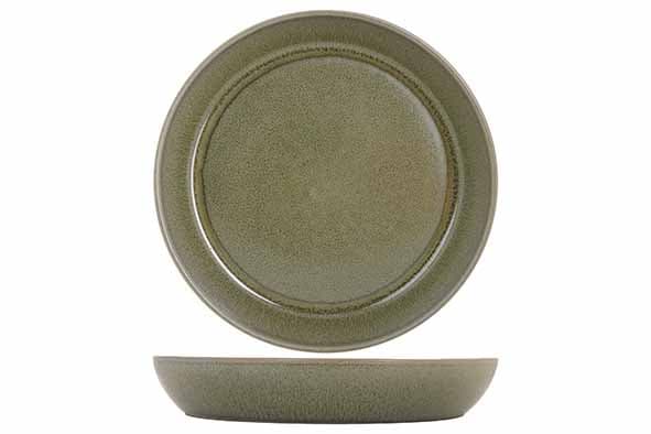 Салатник d 25,5 см h 4,1 см, Bistro Thyme Green