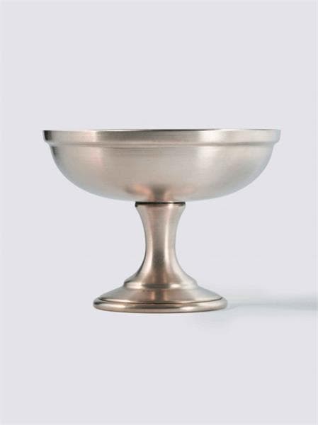 Креманка на ножке "Нобель", мельхиоровая, 11х8,5 см