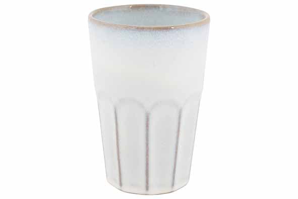 Кружка без ручки 450 мл, d 9,2 см h 13,3 см, Bistro Vintage White
