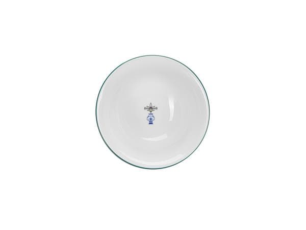 Салатник 16 см, кант зеленый, Vaso Piccolo DS20