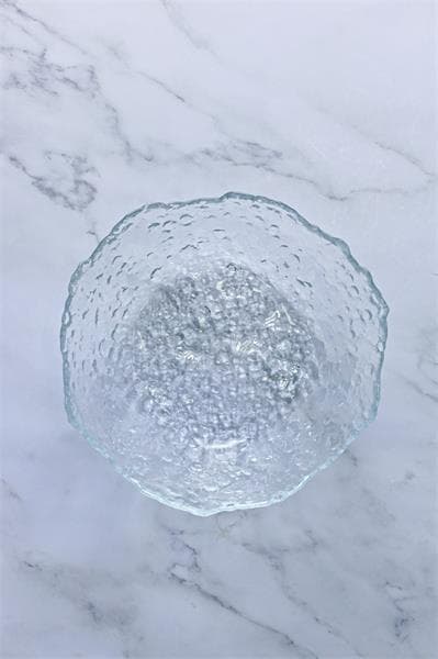 Салатник d 21 см h 7 см, стекло, прозрачный, Io