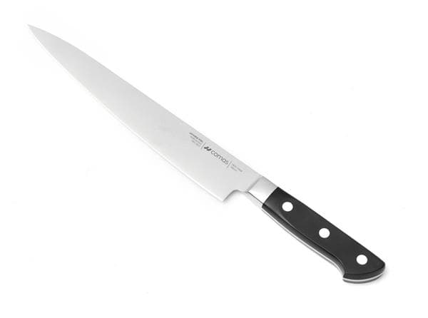 Нож для тонкой нарезки 24 см, L 36,5 см, нерж.сталь / ПОМ, цвет ручки черный