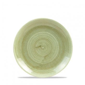Тарелка мелкая d16,5см, без борта, Stonecast Patina, цвет Burnished Green