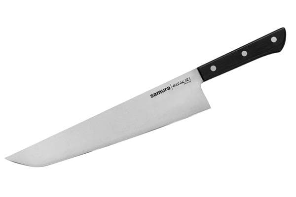 SHR-0050B/K Нож кухонный "Samura HARAKIRI" Хамокири 254 мм, корроз.-стойкая сталь, ABS пластик