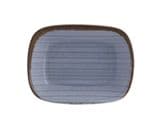 Hypnosis Light Blue Салатник прямоугольный 13см