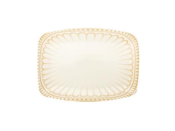 Блюдо прямоугольное 27 см Stoneware Lotus