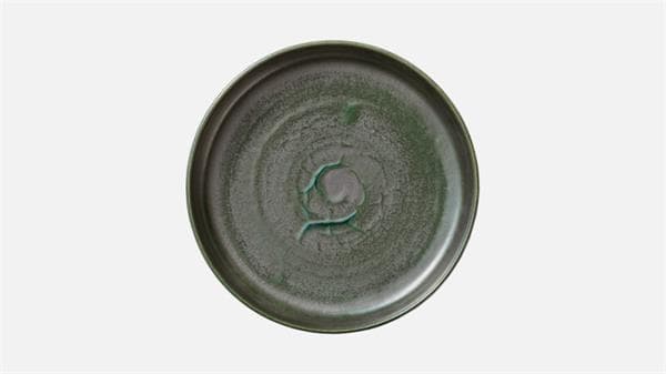 Тарелка глубокая с высоким бортом 1,4 л, d 24,2 см, h 4,8 см, цвет avocado, Perfect Match