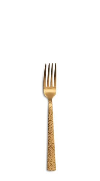 Вилка для торта 14,2 см, Cheese Satin Gold 18%
