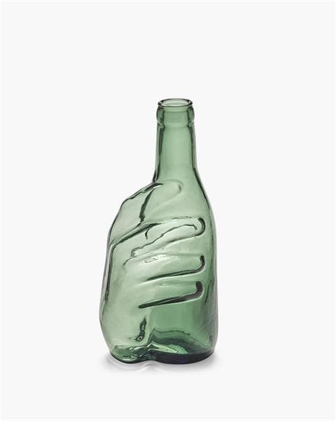 Графин 12x10,7 см h 25,5 см, цвет зелёный, Les Objets Mouleversants