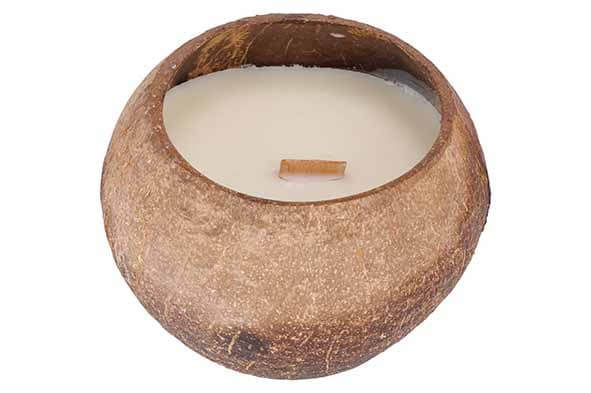 Свеча D12CM COCONUT SCENT "аромат кокоса"