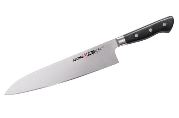 SP-0087/K Нож кухонный "Samura Pro-S" Гранд Шеф 240 мм, G-10