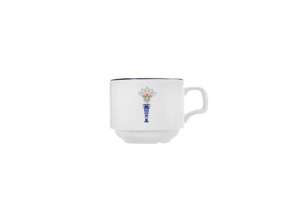 Чашка чайная 200 мл, кант синий, Vaso Piccolo DS19