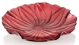 Блюдо 41 см, декор  PEARLY RED