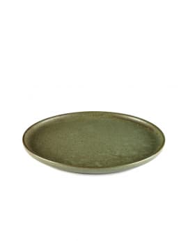 Тарелка мелкая D21см, H1,5см, цвет CAMOGREEN