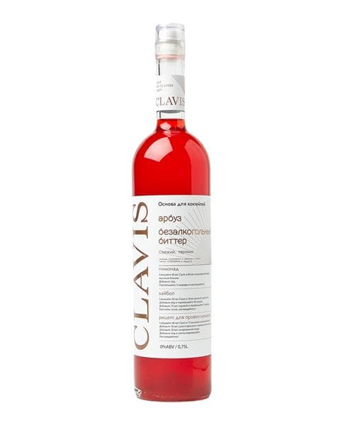 Концентрат напитка безалкогольный негазированный CLAVIS Арбуз / безалкогольный биттер 0,75