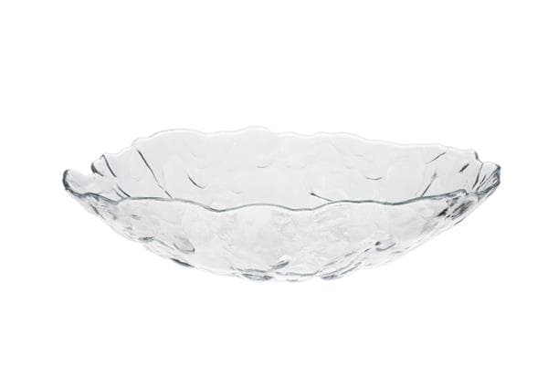 Салатник овальный 31x22,5 см h 7,5 см, стекло, прозрачный, Lava