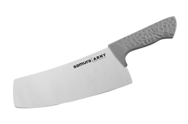 SNY-0041G/K Кухонный топорик Модерн "Samura ARNY" 208 мм, ТЭП серый, AUS-8