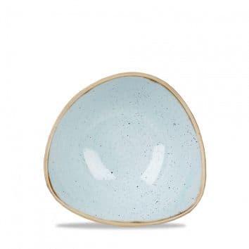 Салатник треугольный 0,26л d15,3см, без борта, Stonecast, цвет Duck Egg Blue