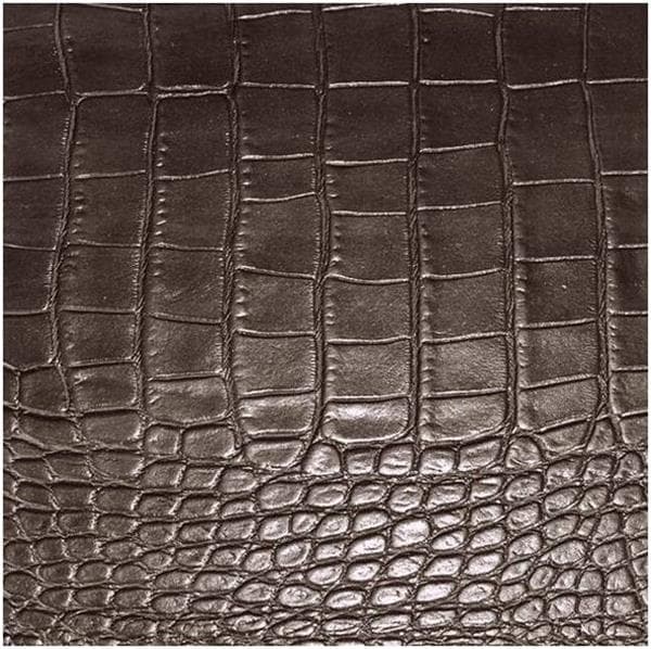 Салфетка подстановочная (коастер) квадратная 10x10 см, перераб. кожа, декор dark brown, Gator