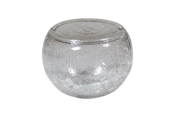 Блюдо "сфера" прозначное d 13,5 см h 13 см Crackled glass ShApes
