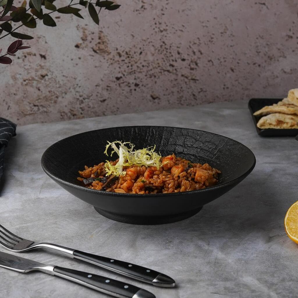 Салатник  900 мл d 22,5 см h5,4 см Black Raw Wood P.L. Proff Cuisine [3]