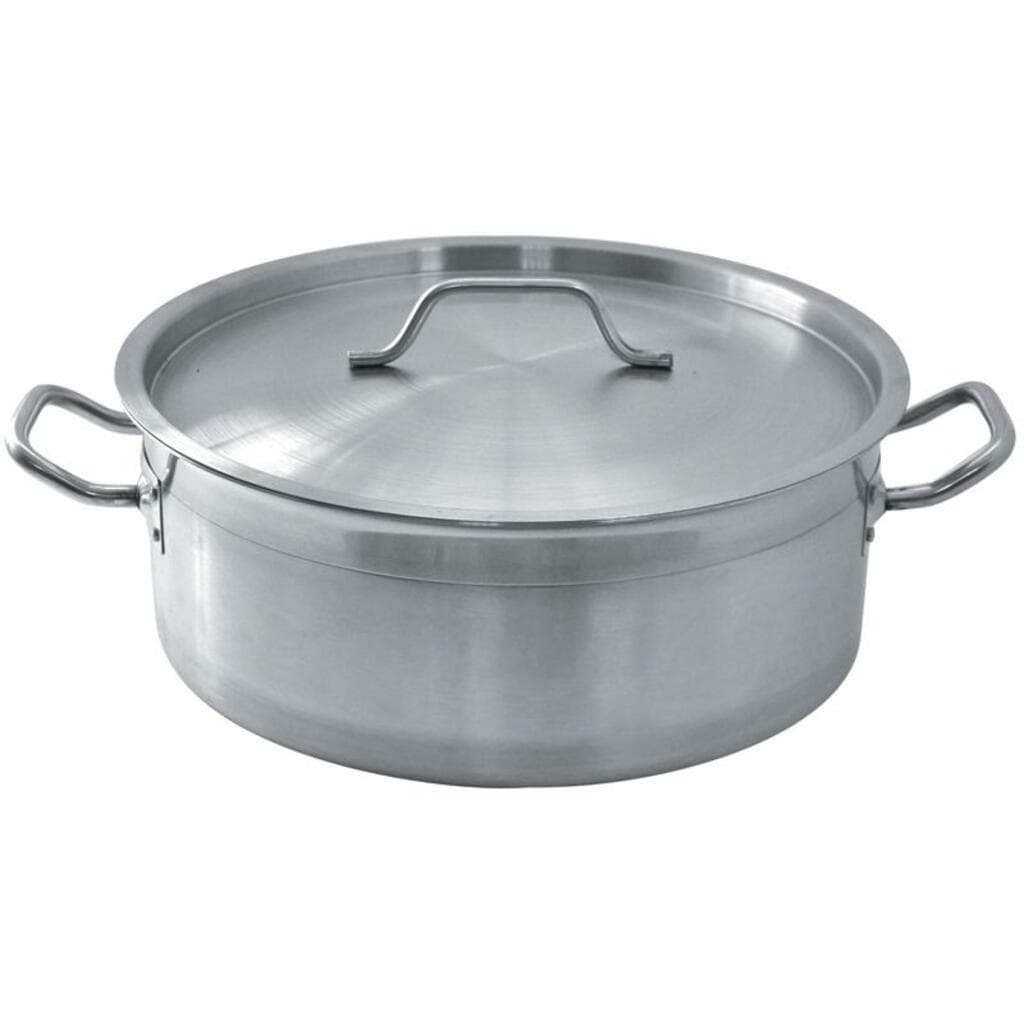 Кастрюля  0,6 л 12*5 см Eco Line низкая с крышкой нерж. ИНДУКЦИЯ P.L. Proff Cuisine
