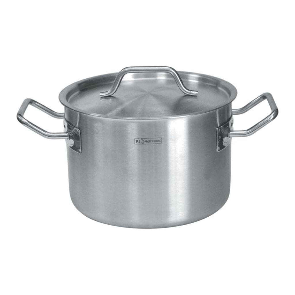 Кастрюля  2,4 л 16*12 см с крышкой нерж ИНДУКЦИЯ P.L. Proff Cuisine