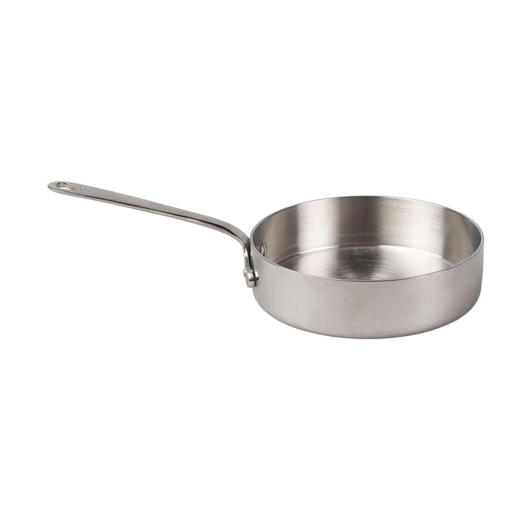 Соусник кокотница 300 мл d12 см h3,4 см круглый с ручкой нерж. P.L. Proff Cuisine