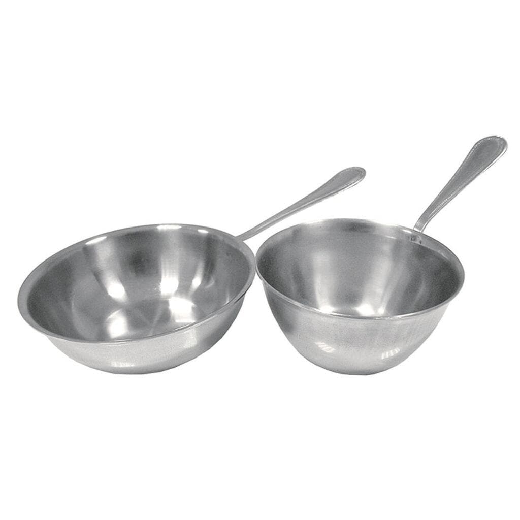 Соусник кокотница 140 мл d9 см h2,5 см круглый с ручкой нерж. "Соня" P.L. Proff Cuisine