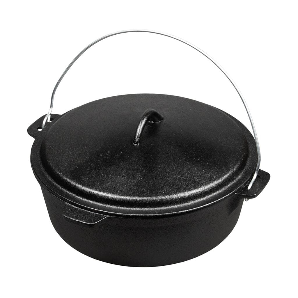 Казан котел  6 л чугун с крышкой черный ИНДУКЦИЯ P.L. Proff Cuisine