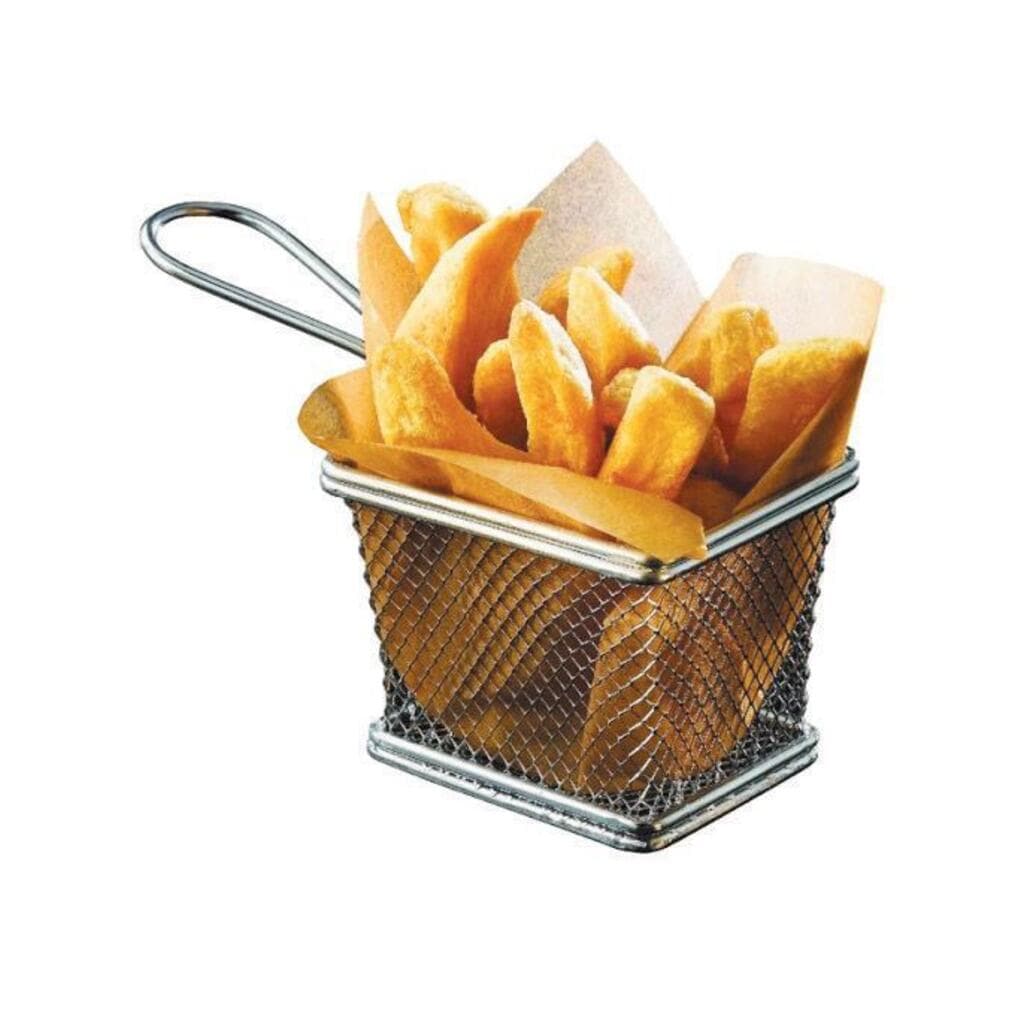 Корзинка для подачи 13*11 см h8 см прямоуг. нерж. P.L. Proff Cuisine