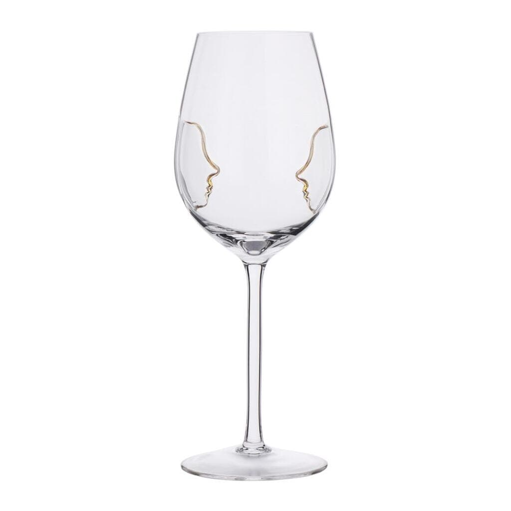 Бокал для вина 560 мл Face to Face декор d 8,9/6,5 см h24,8 см P.L. - BarWare [4]