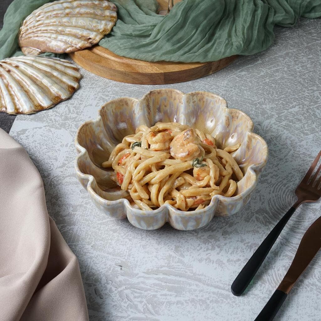 Салатник  650 мл d 20,5 см h5 см Pearl Shell Frutti di Mare P.L. [4]