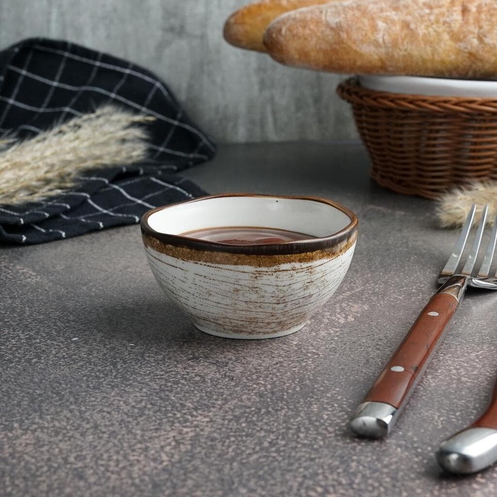 Соусник  80 мл d 7,4 см h3,7 см круглый фарфор Wood Fusion P.L. Proff Cuisine [6]