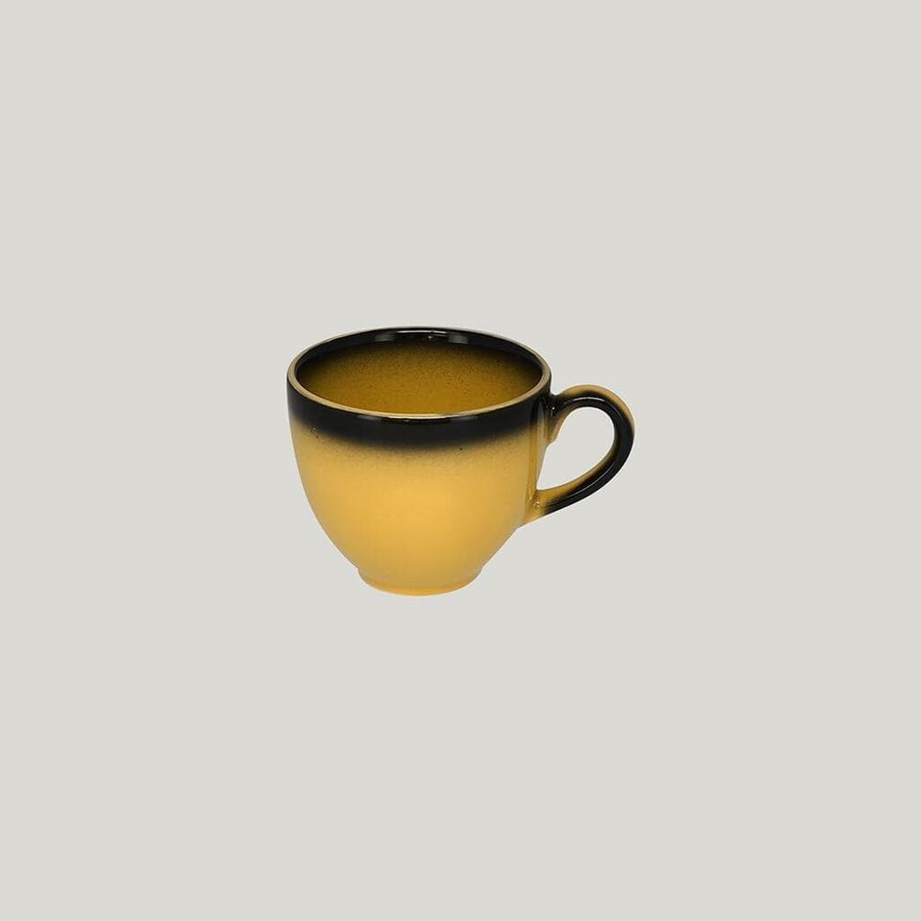 Чашка 230 мл чайная LEA Yellow фарфор RAK