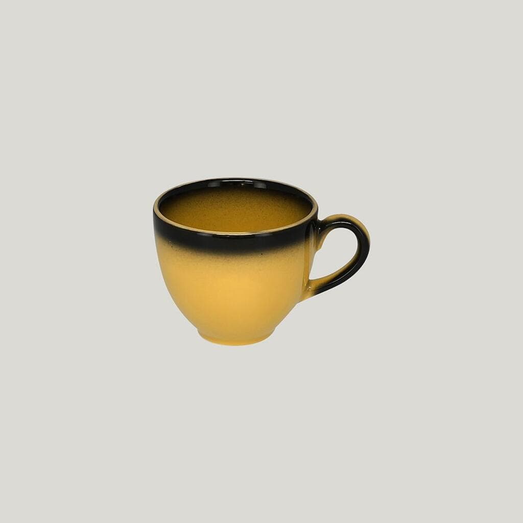 Чашка 280 мл чайная LEA Yellow фарфор RAK