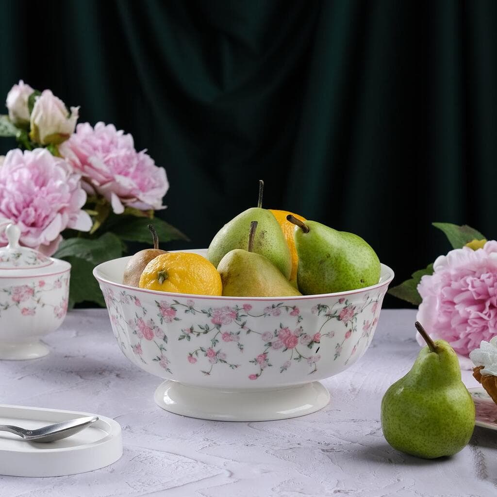 Салатник 1800 мл d 21,2 см h9,5 см La Vie En Rose Noble [2]
