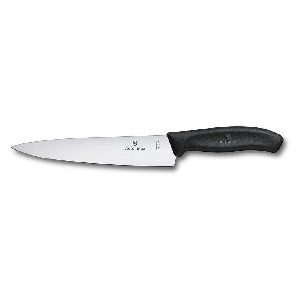 Нож разделочный 22 см черная Fibrox ручка Victorinox