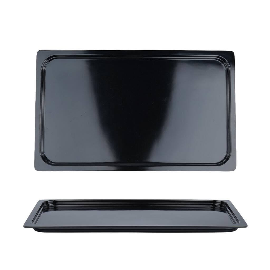 Гастроемкость 1/1 h20 мм пластик меламин 528*320*20 мм 13,5 л Black P.L. Proff Cuisine